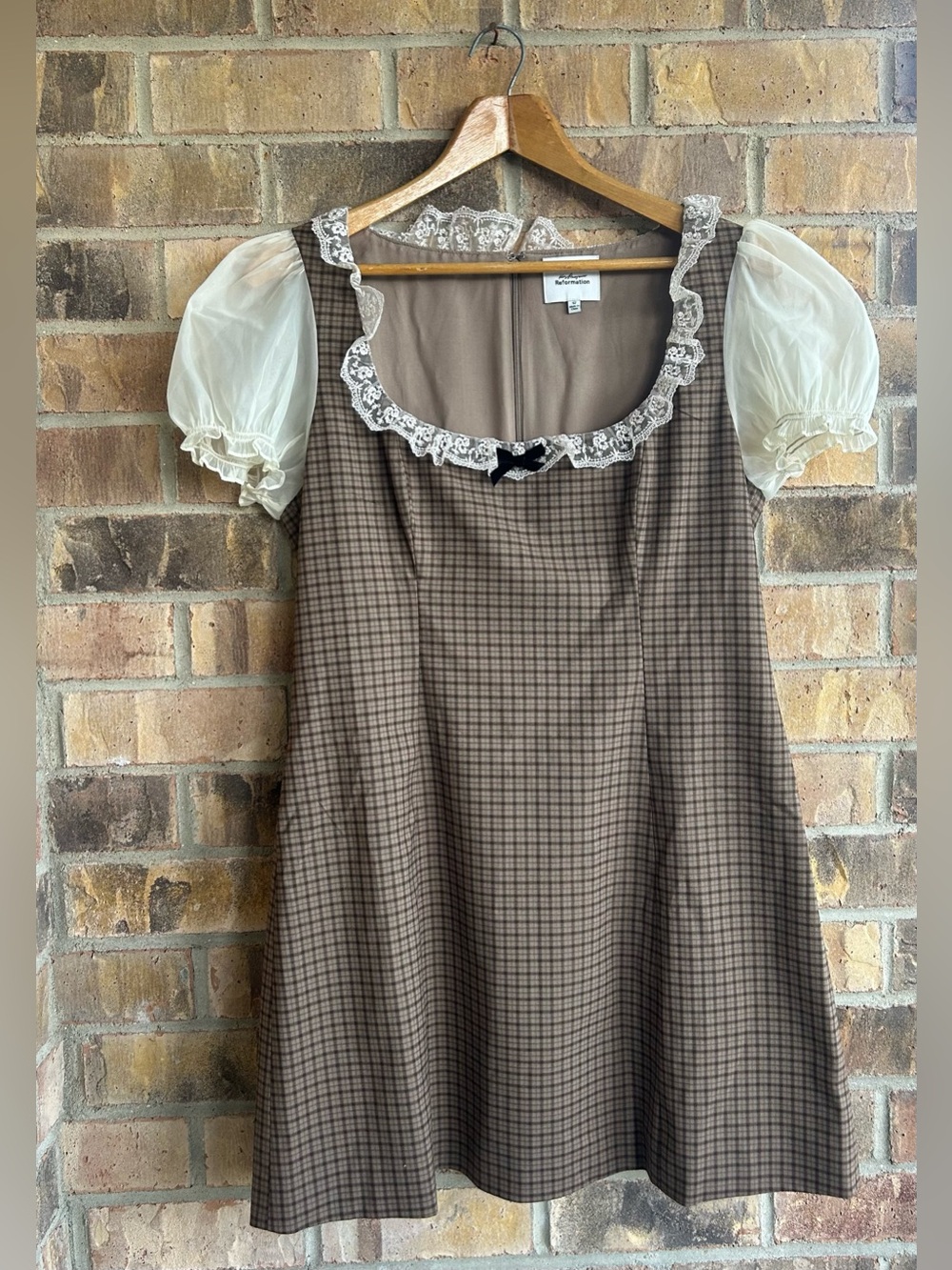 Reformation × Kacey Musgraves Bunny
Mixed Media Minidress Size 12 - Picture 3 of 6